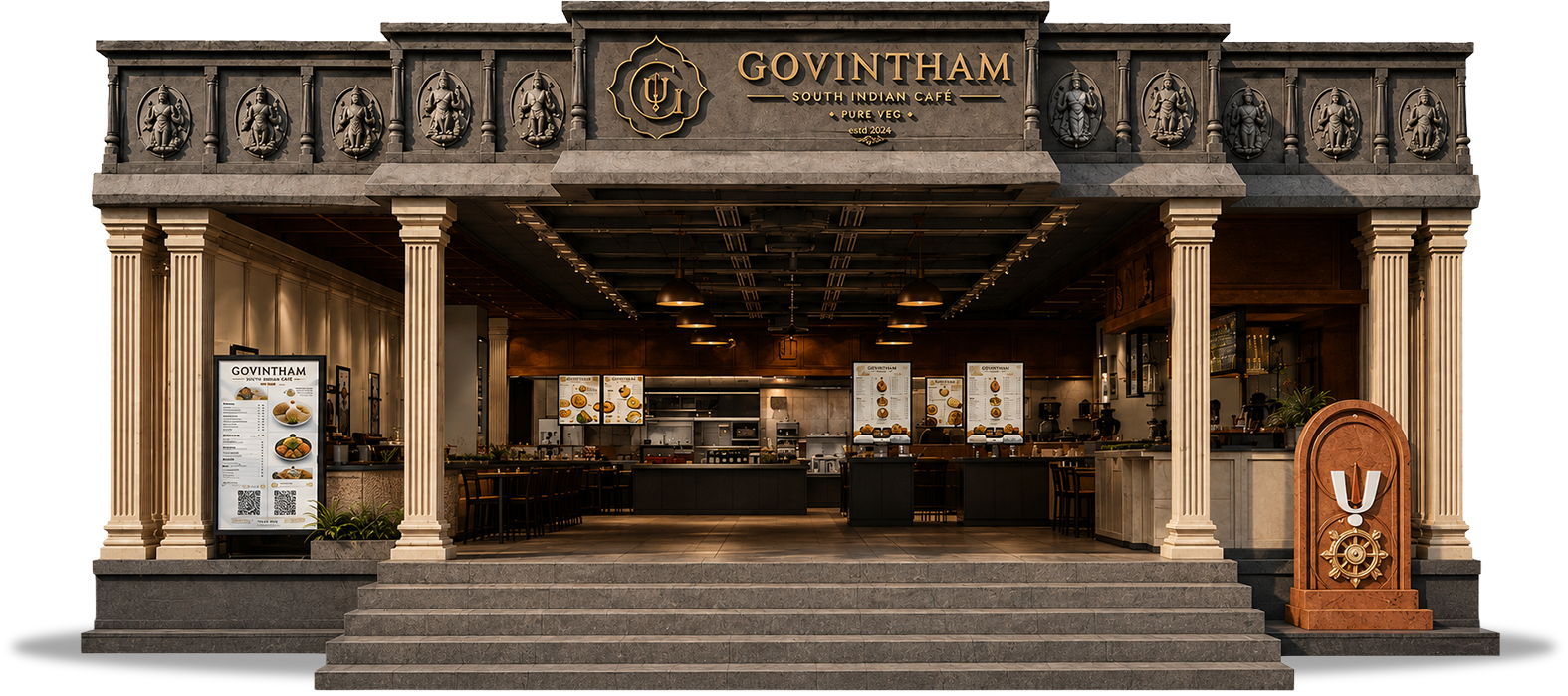Govintham South Indian Cafe storefront